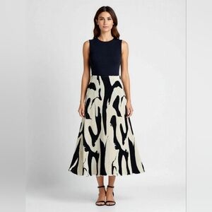 SHEIN Black and White Striped Garment